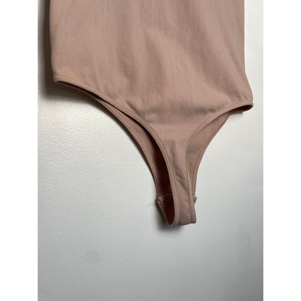 Intimately Free People Feels Right Ballet Pink Bodysuit Womens M/L Fitted Top - Picture 8 of 13